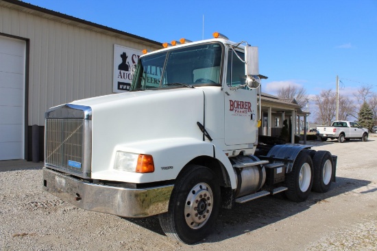 1994 White Aero day cab semi