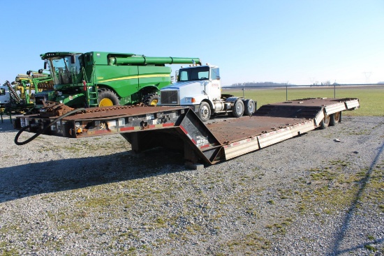 1993 Muv-All 45' flatbed trailer