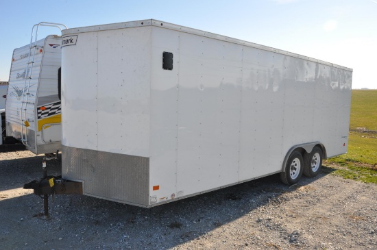 2017 Hallmark 20' cargo trailer