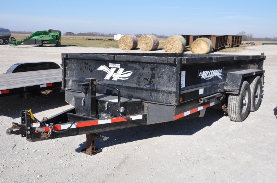 2010 Hillsboro 14' dump trailer