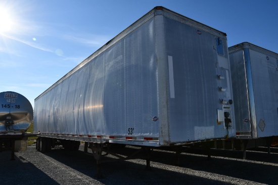 2001 Utility 53' van trailer