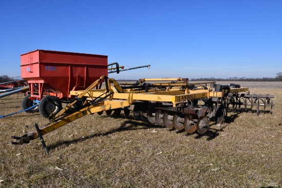 Landoll 2200 9-shank 18' disk ripper