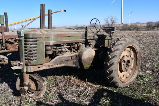John Deere Model A 2wd tractor
