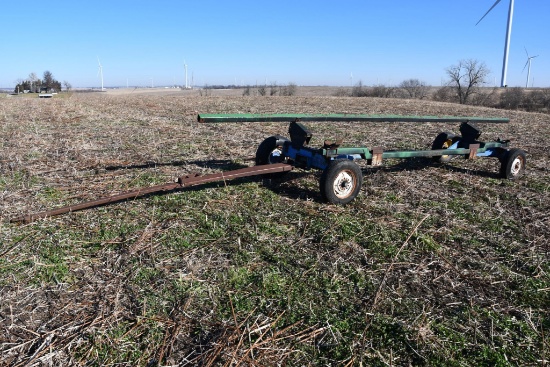 24' homemade head cart on DMI gear