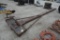 shop built 20' skid steer truss boom