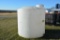 2,100 gallon vertical flat bottom poly tank