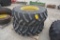 (2) Titan 16.9-26 tires and rims