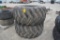 (2) Firestone 28L-26 tires
