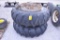 18.4-38 tires on clamp on dual wheels