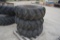 (3) 14.9-24 tires on irrigation pivot rims