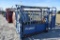 Priefert cattle catch chute w/palpation cage