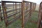 (2) 24' free standing pipe gates w/ 10' swing gate