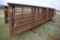 (10) 24' free standing pipe gates