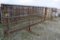 (2) 24' free standing pipe gates w/ 10' swing gate