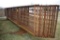 (10) 24' free standing pipe gates
