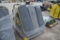 (6) JD 3 bu. planter boxes w/ vacuum meters
