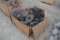 box of misc. no till coulters and brackets