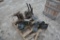 pallet of John Blue fertilizer pumps and related parts