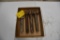 flat of hitch pins