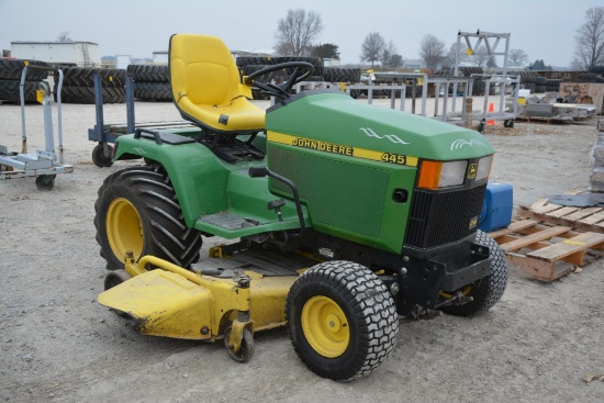 John Deere 445 riding lawn mower