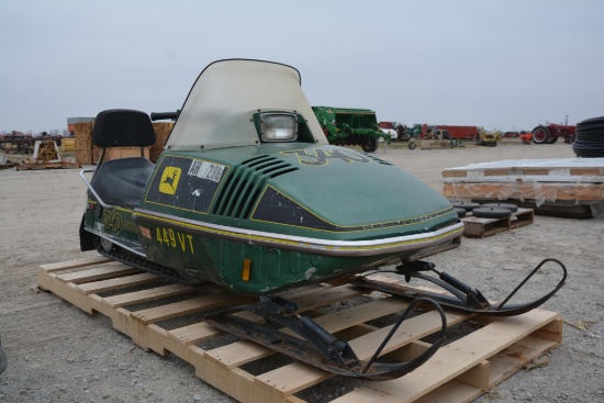 John Deere 340 snowmobile