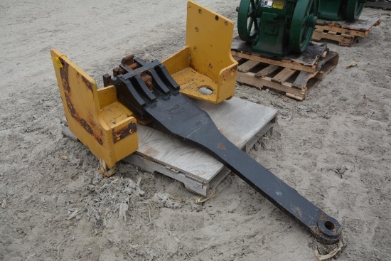 scraper hitch for Quad Trac