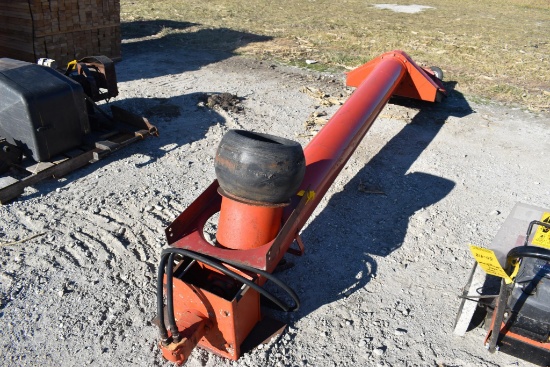 10" hyd. swing away auger