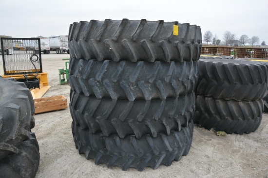 (4) Firestone 480/80R50 tires