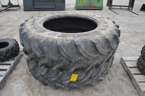 (2) 420/85R34 Firestone tires