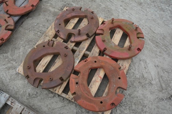 (4) rear wheel weights