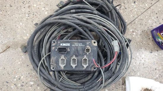 Kinze seed rate controller & harnessing