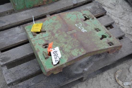 large John Deere pad weight