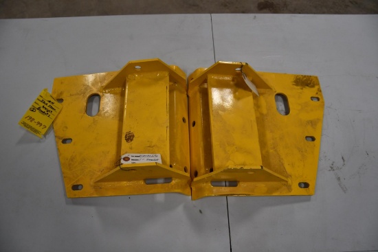 (2) New Holland skid steer weight brackets