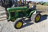 John Deere 650 2wd compact utility tractor