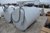 500 gal. fuel tank w/ 110 volt electric pump