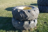 Goodyear 18.4-26 tires and rims