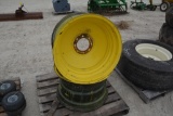 (2) 26x16 8 bolt JD rims off S-series 2wd combine