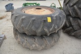 (2) 18.4-38 tires on rims