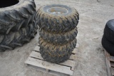 set of ATV tires and rims