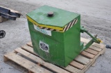 auxiliary fuel tank off John Deere tractor