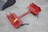quick attach adapter for loader w/ skid steer hookup