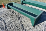 10'x2'x10' steel feed bunk