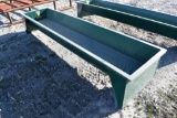 10'x2'x10' steel feed bunk