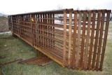 (10) 24' free standing pipe gates