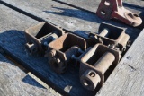(4) Winch Standard semi tie downs