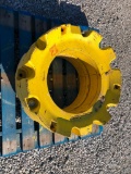 (2) John Deere 450 lb wheels weights