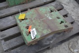 large John Deere pad weight