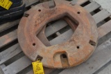 (2) IH rear wheel weights