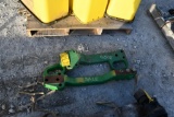 (2) safety chain brackets off of clevis hitch