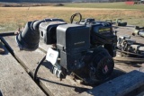 Power Pro 13 hp gas engine w/ poly product pump